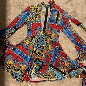 Dress with belt- BRAND NEW